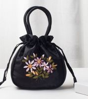 Women's Small Spring&summer Polyester Vintage Style Bucket Bag sku image 2