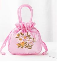 Women's Small Spring&summer Polyester Vintage Style Bucket Bag sku image 9