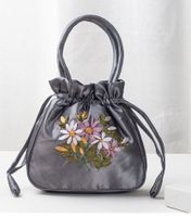 Mujeres Pequeña Primavera Verano Poliéster Estilo Vintage Bolso Cubo sku image 6