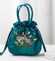 Mujeres Pequeña Primavera Verano Poliéster Estilo Vintage Bolso Cubo sku image 8