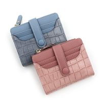 Women's Solid Color Pu Leather Buckle Wallets main image 1