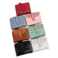 Women's Solid Color Pu Leather Buckle Wallets main image 3