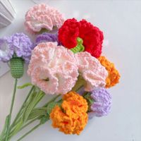 Romantic Flower Yarn Imitation Plants 1 Piece main image 3