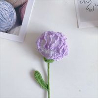 Romantic Flower Yarn Imitation Plants 1 Piece sku image 1