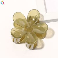 Fashion Frosted Candy Color Flower Shaped Hairpin Hair Clip Hair Accessories sku image 21