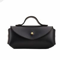 Women's Pu Leather Solid Color Fashion Cylindrical Magnetic Buckle Crossbody Bag sku image 4