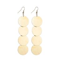 1 Pair Fashion Solid Color Alloy Patchwork Women's Earrings main image 5