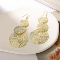 1 Pair Fashion Geometric Metal Plating Women's Earrings sku image 4