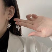 1 Pair Fashion Star Alloy Plating Artificial Pearls Rhinestones Women's Drop Earrings main image 2
