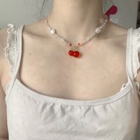 1 Piece Fashion Heart Shape Flower Butterfly Alloy Inlay Zircon Women's Pendant Necklace sku image 59
