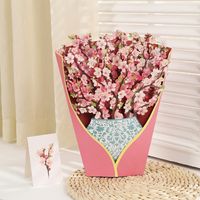 Creative 3d Stereoscopic Greeting Cards Paper Hand Holding Flowers sku image 9