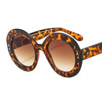 Fashion Ac Round Frame Full Frame Women's Sunglasses sku image 5