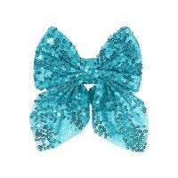 Fashion Bow Knot Sequin Pleated Hair Clip 1 Piece sku image 10