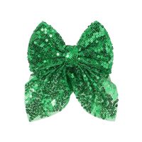 Fashion Bow Knot Sequin Pleated Hair Clip 1 Piece sku image 11