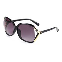 Fashion Solid Color Ac Oval Frame Full Frame Women's Sunglasses main image 5