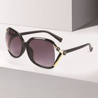 Fashion Solid Color Ac Oval Frame Full Frame Women's Sunglasses main image 1