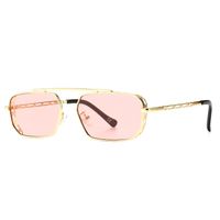 Retro Geometric Pc Square Full Frame Women's Sunglasses main image 2