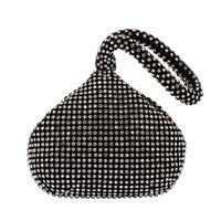 Diamantbesetzte Handtasche Kreatives Design Trieder Kosmetiktasche Dinner Bag Handtasche sku image 1