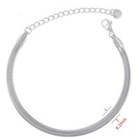 Elegant Geometric Stainless Steel Bracelets In Bulk sku image 5