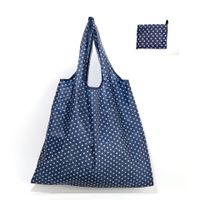 Cute Pastoral Flower Polyester Composite Needle Punched Cotton Shopping Bags sku image 92