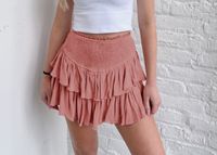 Summer Casual Solid Color Polyester Short Mini Dress Skirts main image 6