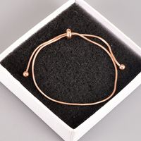 Nihaojewelry Simple Bracelet En Acier Au Titane Avec Cordon De Serrage En Gros Bijoux sku image 2