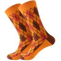 Unisex Lässig Streifen Baumwolle Crew Socken Ein Paar sku image 18