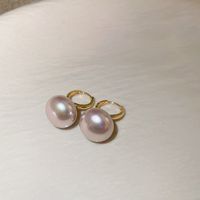 1 Pair Elegant Square Heart Shape Bow Knot Copper Plating Inlay Rhinestones Pearl Drop Earrings Ear Studs sku image 43