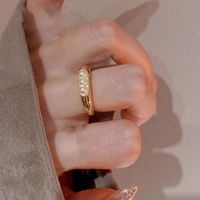 Retro Bow Knot Copper Open Ring In Bulk sku image 15