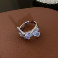Retro Bow Knot Copper Open Ring In Bulk sku image 32