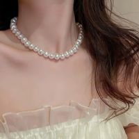Einfacher Stil Buchstaben Herzform Blume Metall Perlen Überzogene Inlay Strass Steine Zirkon Damen Anhänger Halskette Halskette sku image 9