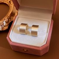 Wholesale Jewelry 1 Pair Simple Style Heart Shape Solid Color Twist Metal Zircon Earrings Ear Studs sku image 40
