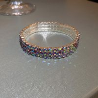 Elegant Glam Square Metal Inlay Artificial Gemstones Women's Bracelets Bangle sku image 12