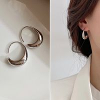 Lady Heart Shape Alloy Plating Women's Earrings Ear Studs sku image 9