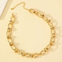 Wholesale Jewelry Punk Streetwear Solid Color Alloy Necklace main image 4