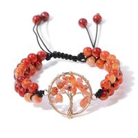 Ethnic Style Tree Natural Stone Knitting Bracelets sku image 4