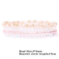 Simple Style Multicolor Artificial Crystal Wholesale Bracelets main image 4