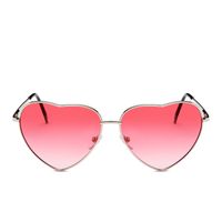 Cute Sweet Heart Shape Ac Special-shaped Mirror Full Frame Women's Sunglasses sku image 15