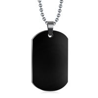 1 Piece Fashion Letter Stainless Steel Plating Unisex Pendant Necklace sku image 8