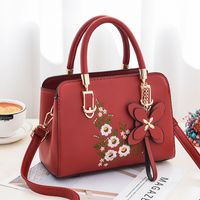Women's Small All Seasons Pu Leather Classic Style Tote Bag main image 2