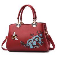 Women's Medium All Seasons Pu Leather Basic Handbag sku image 5
