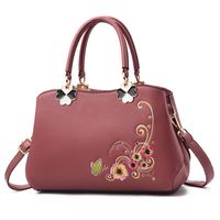 Women's Medium All Seasons Pu Leather Basic Handbag sku image 12
