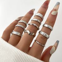 Casual Solid Color Iron Women'S Open Ring main image 1
