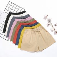 Women's Street Casual Solid Color Shorts Casual Pants main image 6