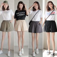 Women's Street Casual Solid Color Shorts Casual Pants main image 5