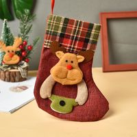 منتجات زينة عيد الميلاد سانتا كلوز جوارب شجرة عيد الميلاد قلادة جوارب عيد الميلاد أكياس هدايا مصنعي الجملة sku image 3