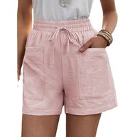 Women's Daily Casual Solid Color Shorts Patchwork Shorts main image 3