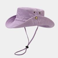 Unisex Basic Simple Style Solid Color Bucket Hat main image 1
