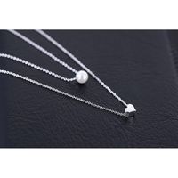 Wholesale Jewelry Elegant Heart Shape Alloy Gold Plated Silver Plated Layered Necklaces main image 4