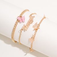 Simple Style Shell Alloy Plating 18k Gold Plated Women's Anklet main image 3